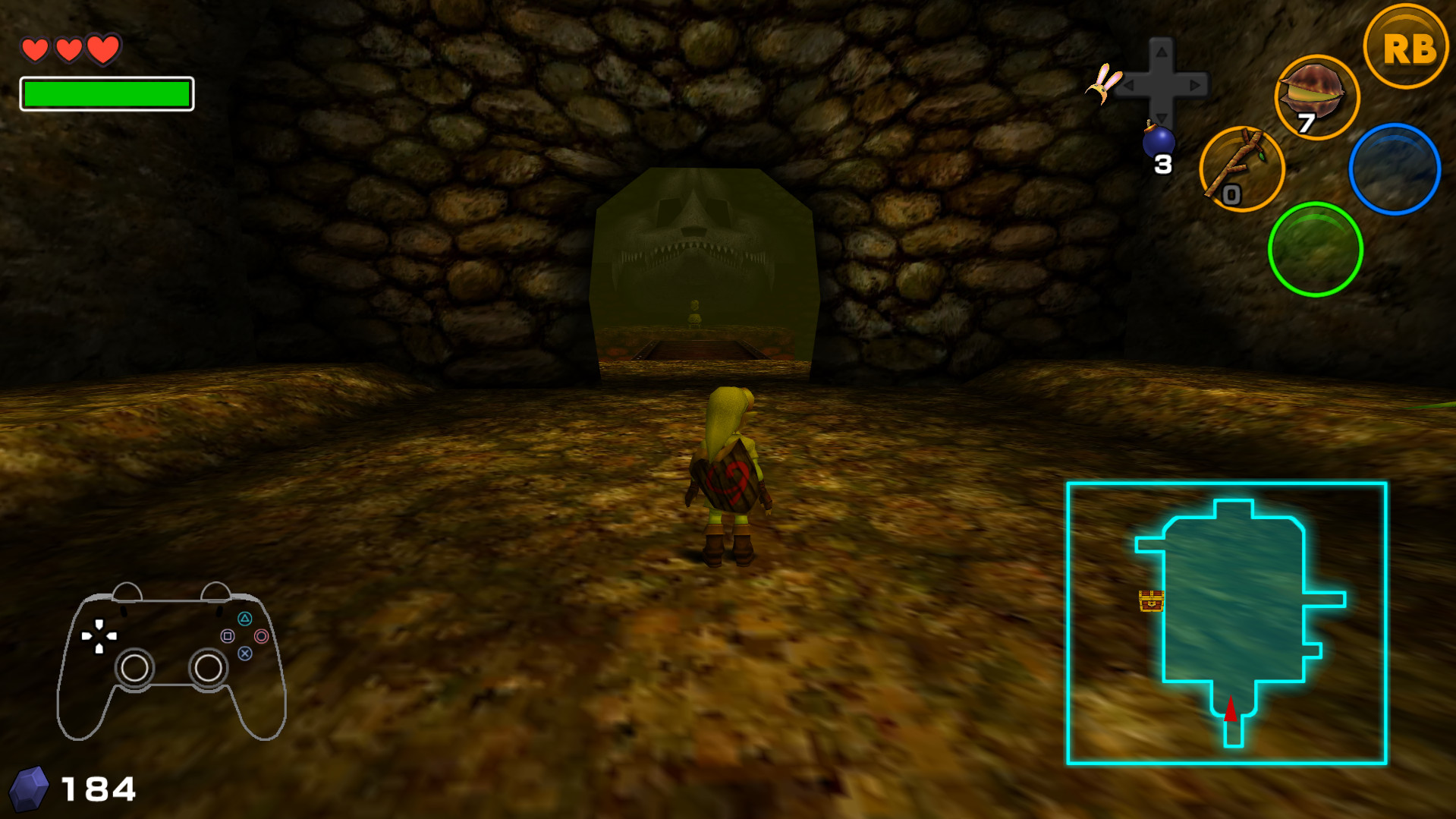 PS4 Input Viewer Mod for Ship of Harkinian (Ocarina of Time PC Port ...
