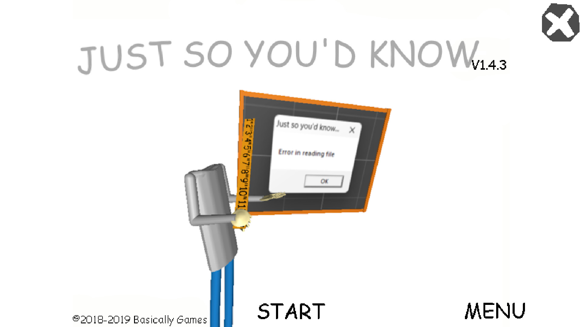 JUST SO YOU'D KNOW