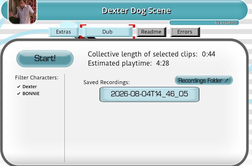 Dexter Dog Scene