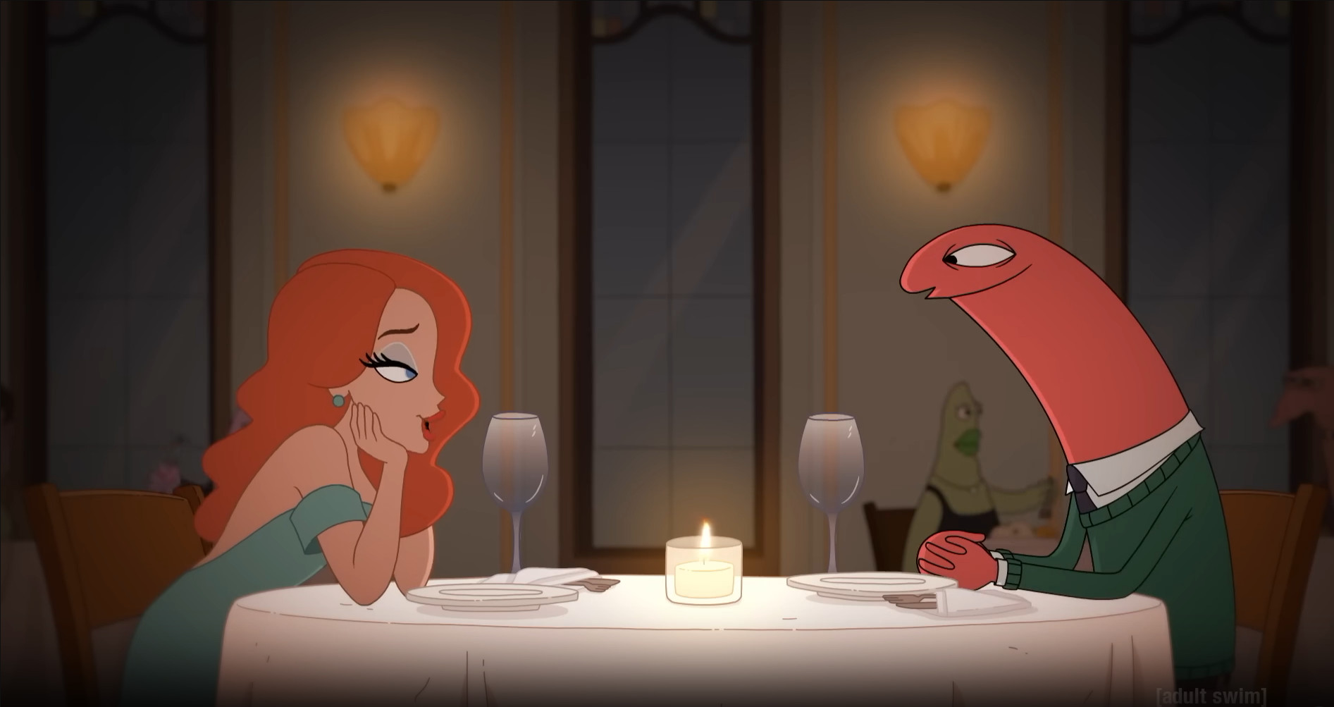 Screenshot of Smiling Friends Allan's Date