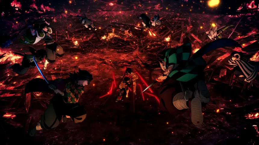 Preview 2 for Demon Slayer — Hashiras Meet Muzan [Dub Pack]