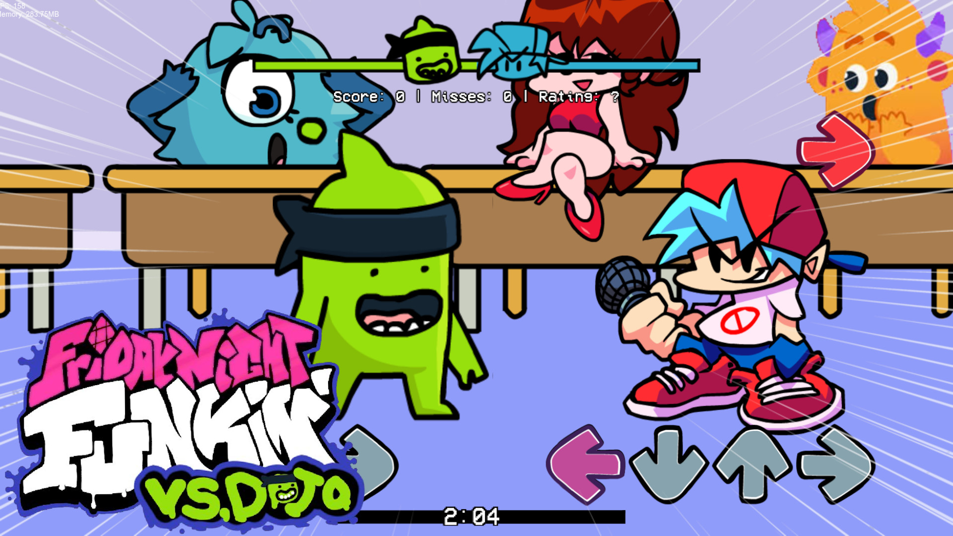 Friday Night Funkin' vs. Dojo