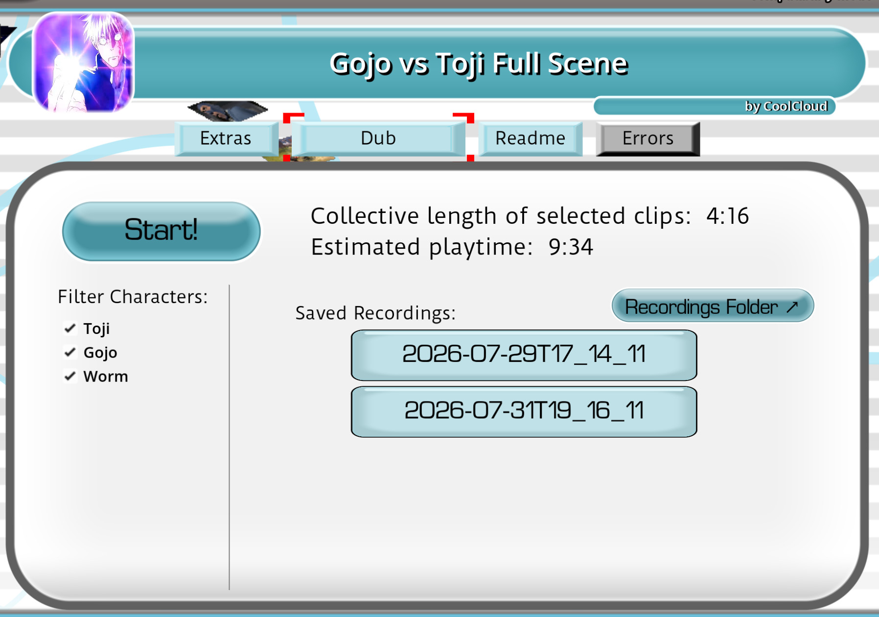 Preview 2 for Gojo vs Toji Full Scene