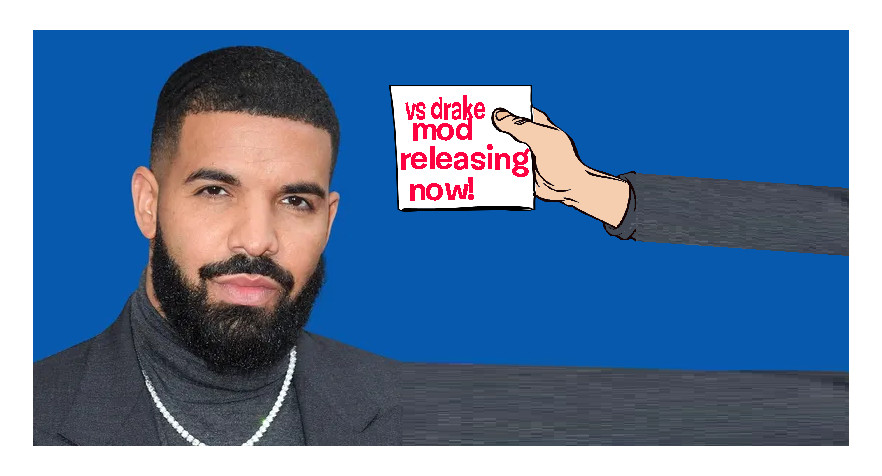 Friday Night Funkin': Vs Drake (FNF SHITTLY)