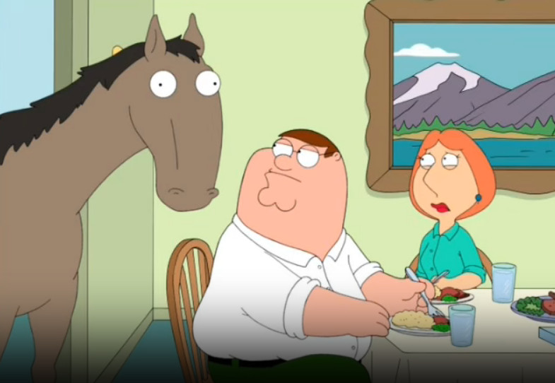 Family Guy- Peter The Horse is Here