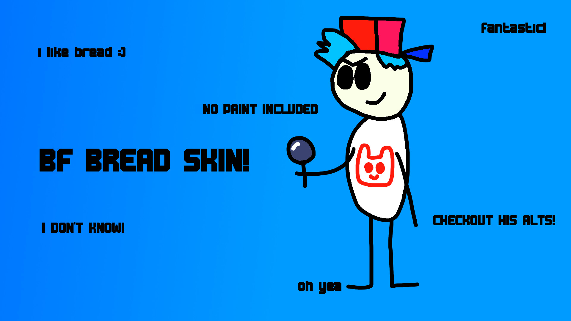 Bread BF SKIN! (For Psych Online)