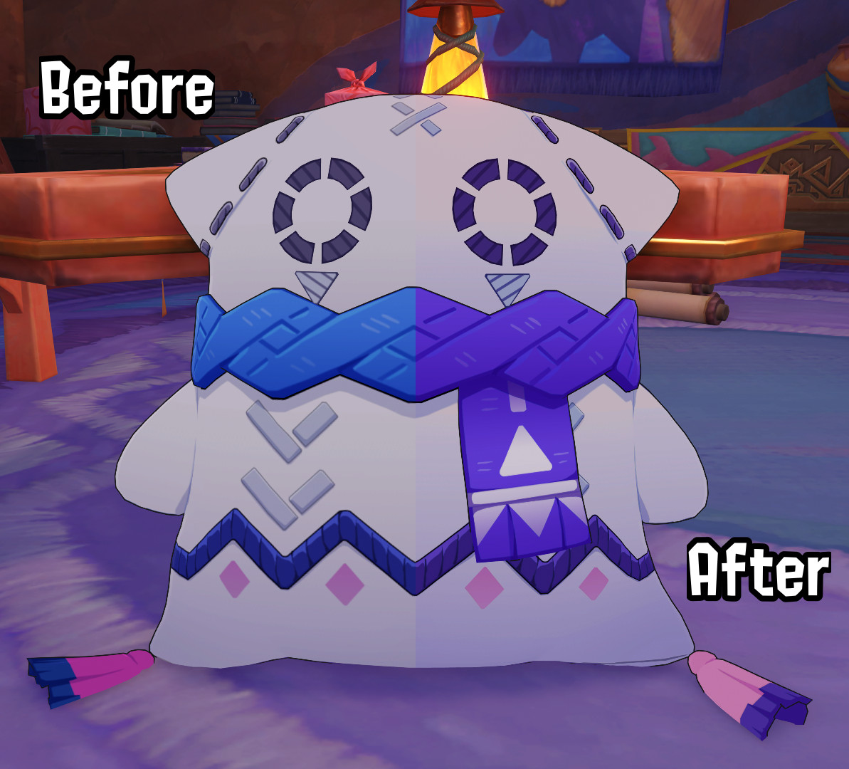 Citlali pillow recolor