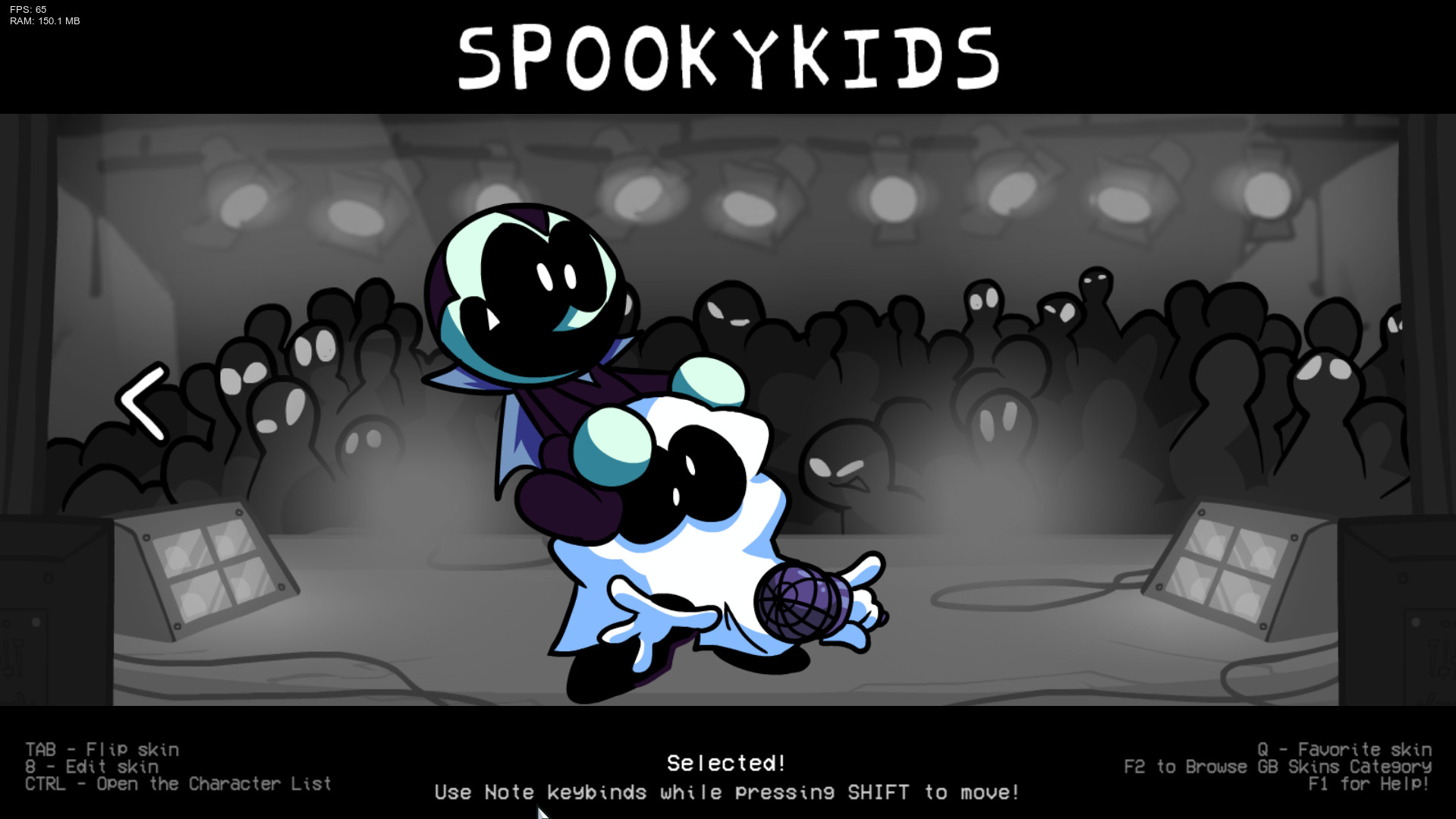 Spooky Kids D-SIDE Skin [Psych Engine Online]