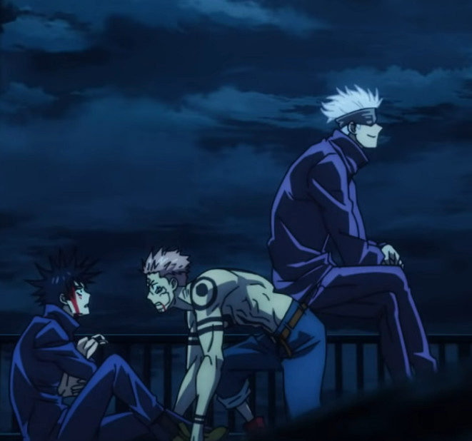 Screenshot of FRENCH DUB Satoru GOJO Vs Ryomen SUKUNA