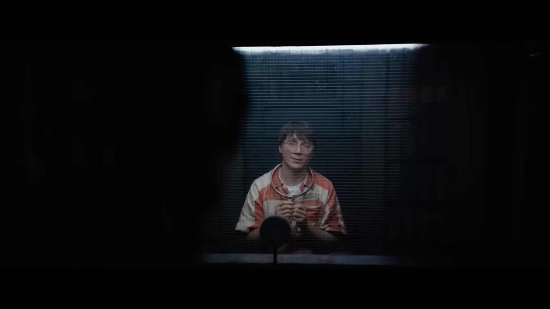 Screenshot of Riddler Interrogation Scene - Batman 2022