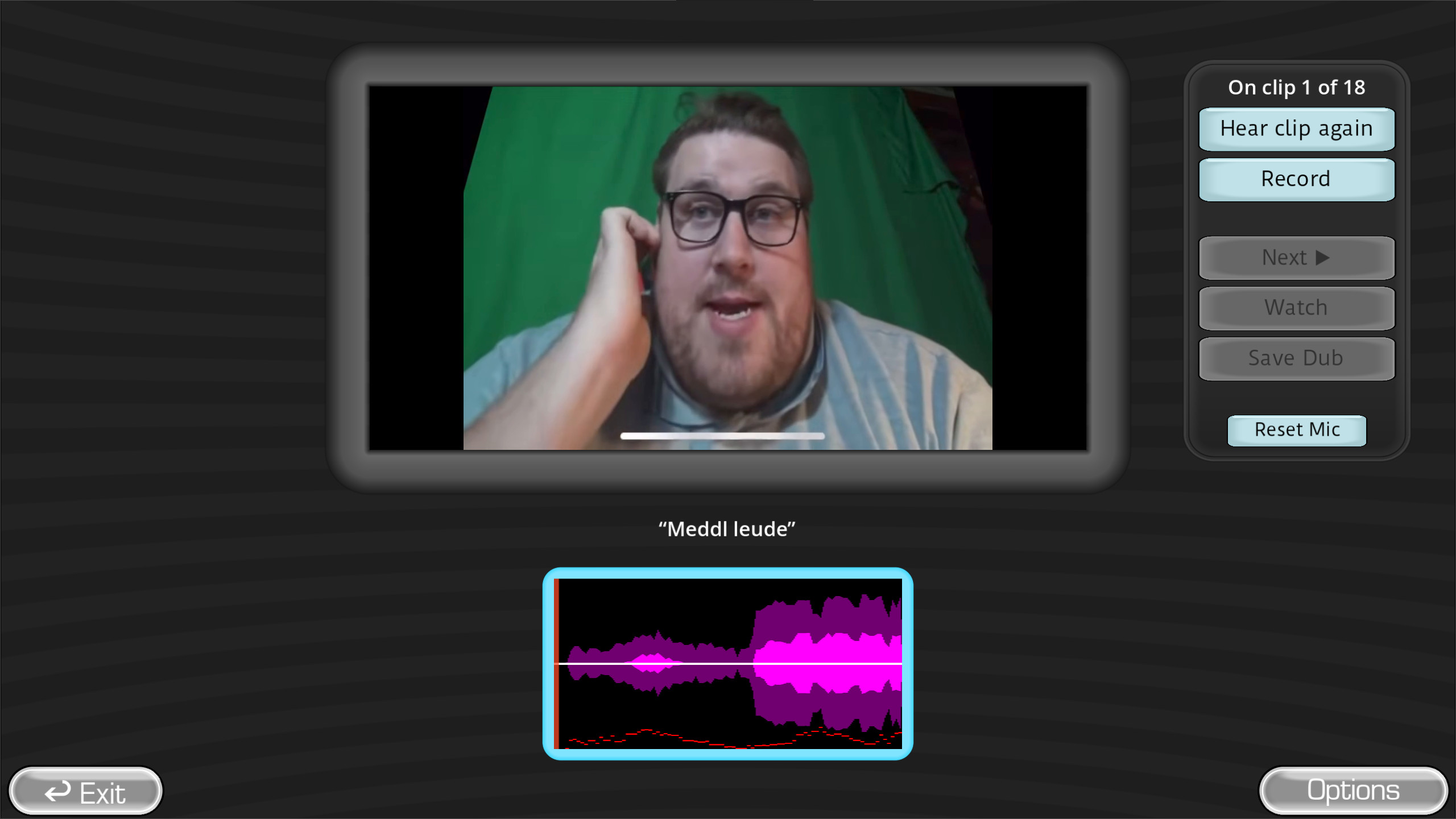 Screenshot of Drachenlord Brille German/Deutsch Meme