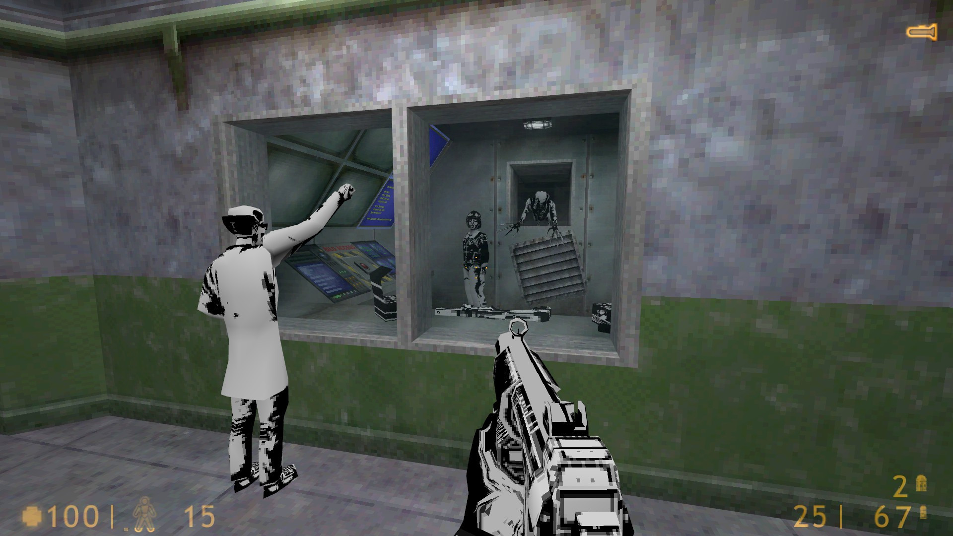 Half-Life: Charcoalized Models
