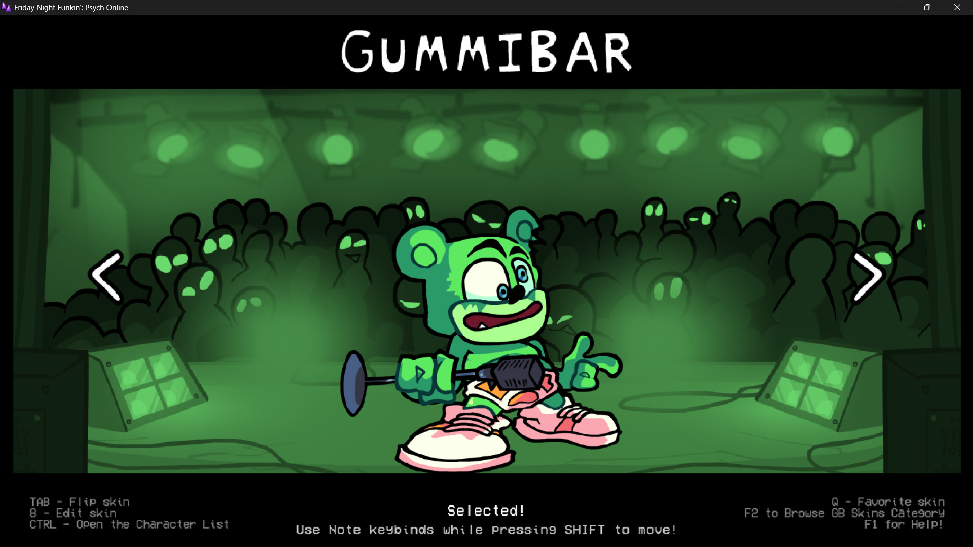 Gummy Bear Skin for Psych Online