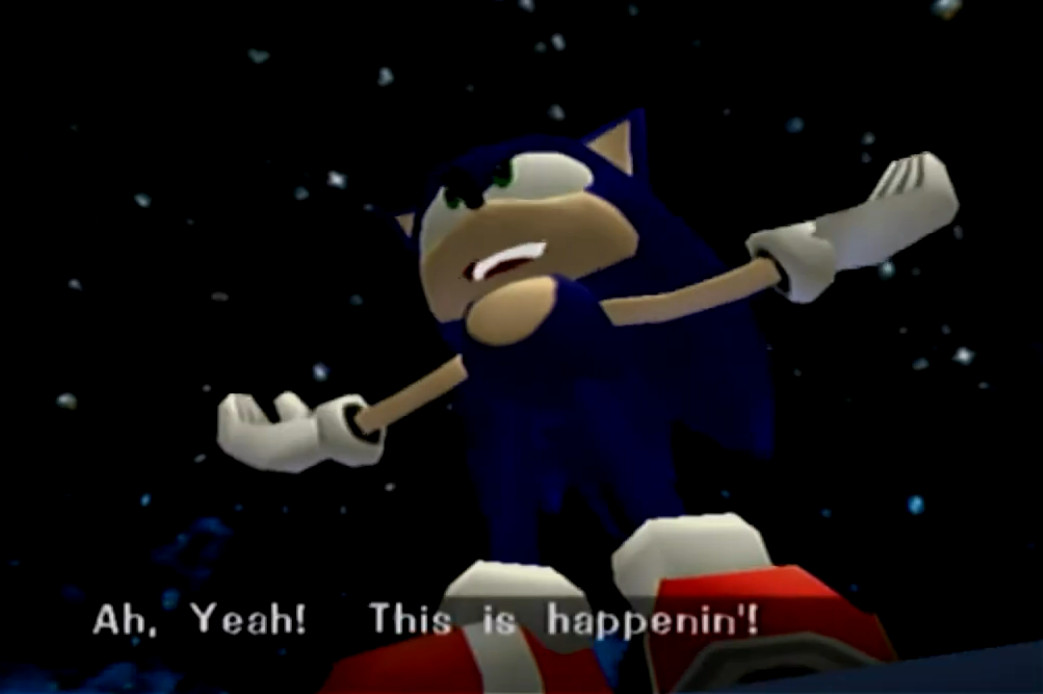 Screenshot of Sonic's Story (SA1)