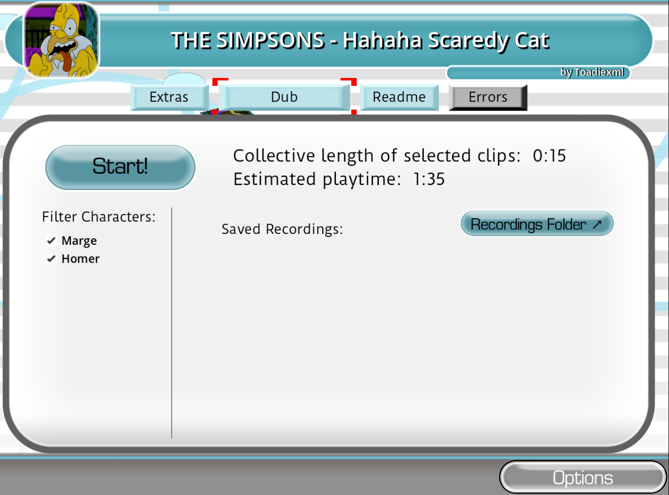 Preview 2 for The Simpsons - Hahaha! Scaredy Cat (ENG DUB)