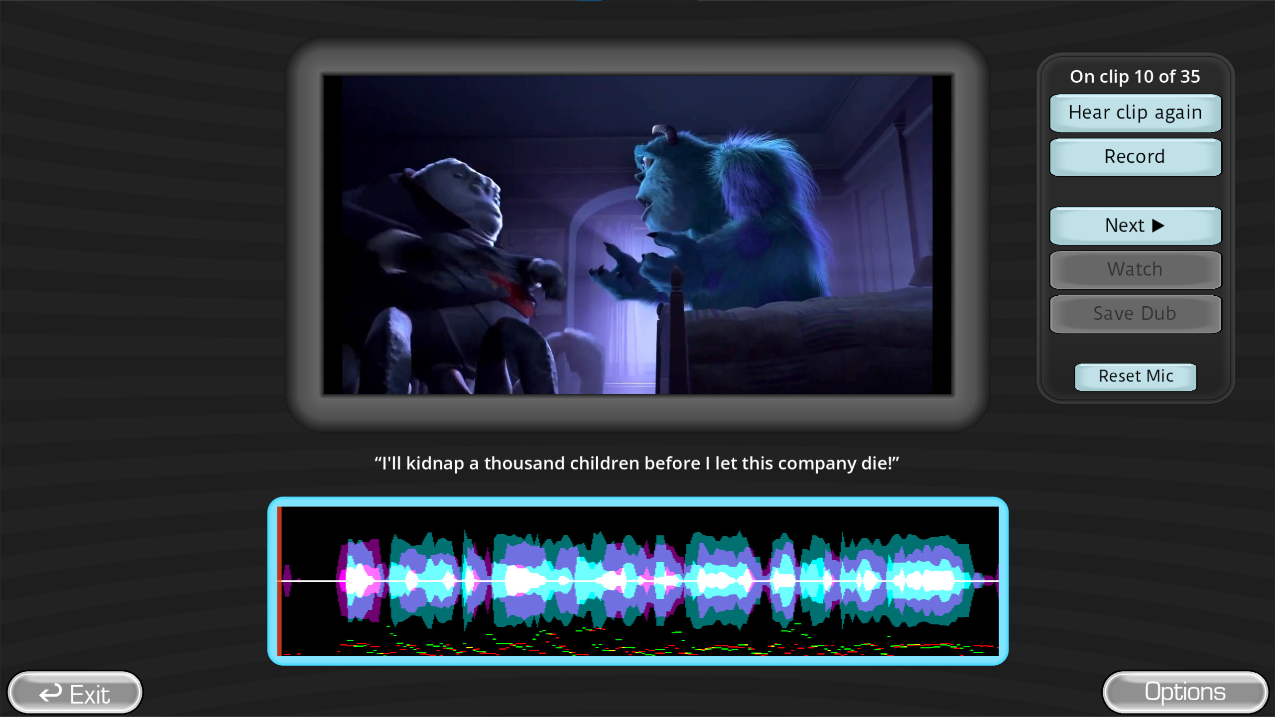 Preview 3 for Monsters Inc - Waternoose Defeat Scene