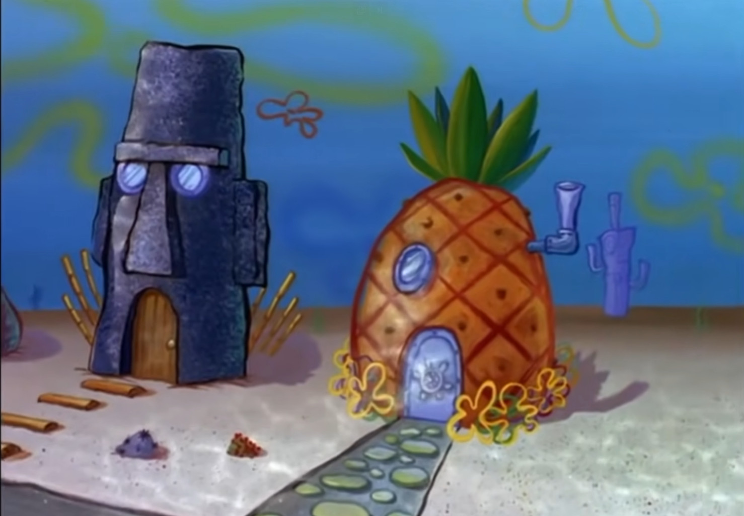 Screenshot of Spongebob First Episode Help Wanted