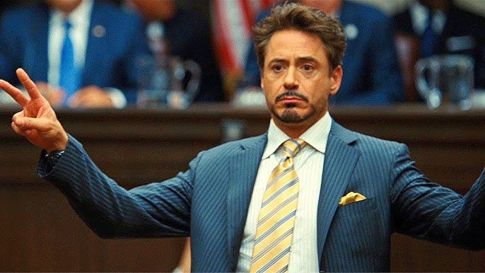 Screenshot of Iron Man 2 Court Scene
