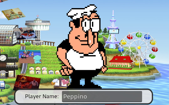 Screenshot of Peppino Player Mod