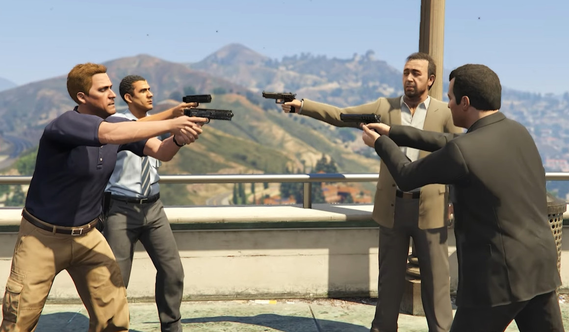 Screenshot of GTA V - The Wrap Up