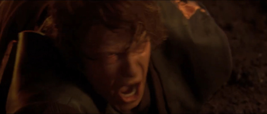 Screenshot of Star Wars-Mustafar Duel ending [DUB PACK]