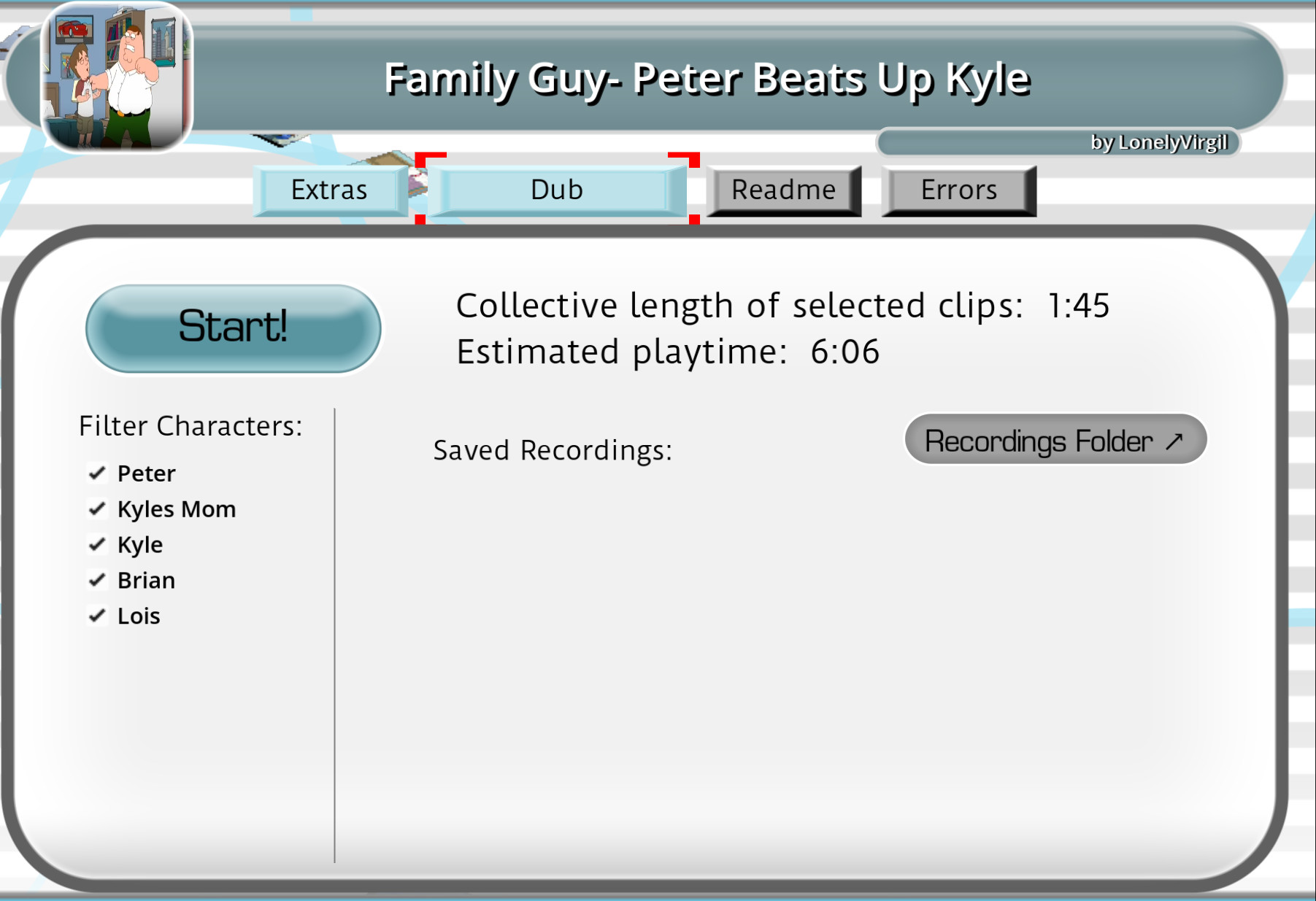 Preview 2 for Family Guy- Peter Beats Up Kyle