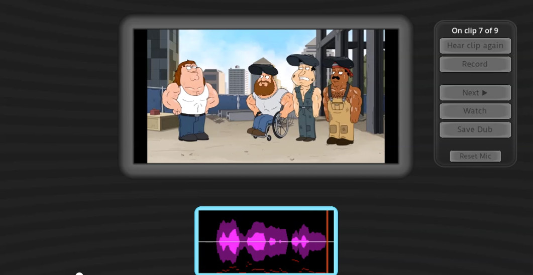 Screenshot of Family Guy - We're not joining your team.