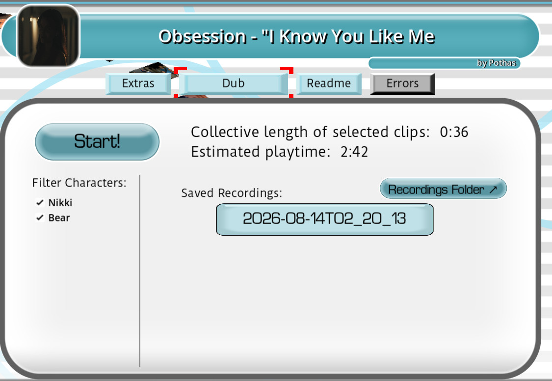 Preview 2 for Obsession - "I Know You Like Me, Bear"