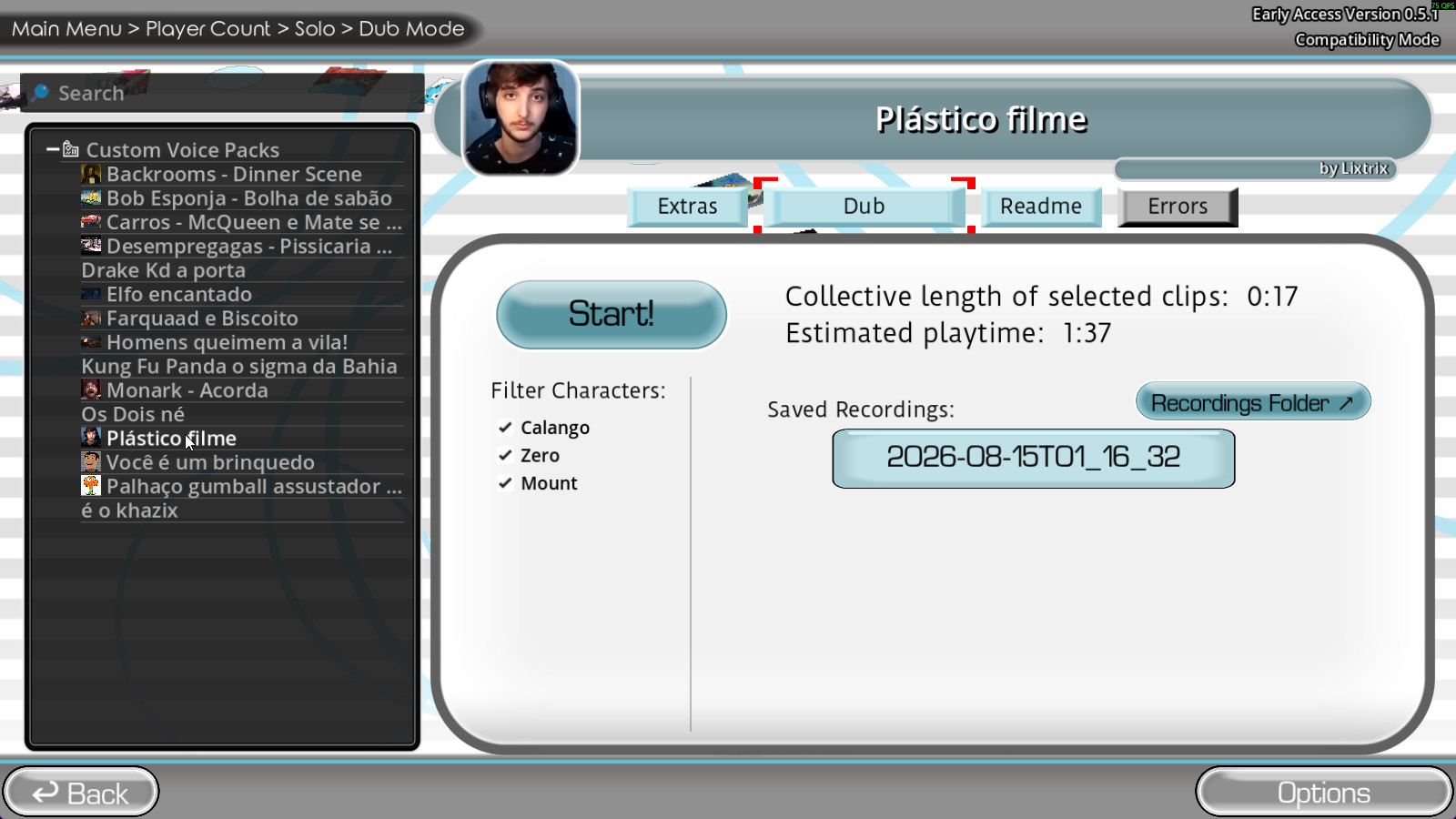 Screenshot of Plástico filme