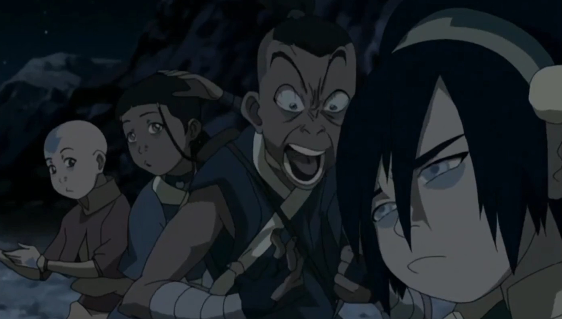 Screenshot of Avatar The Last Airbender - 3 on 3 plus sokka