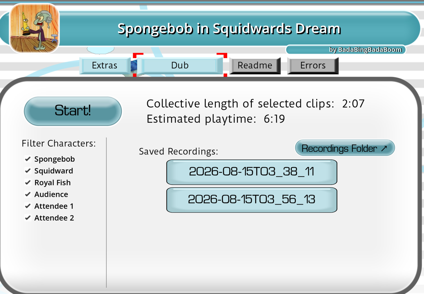 Preview 2 for Spongebob- Squidward's Dream