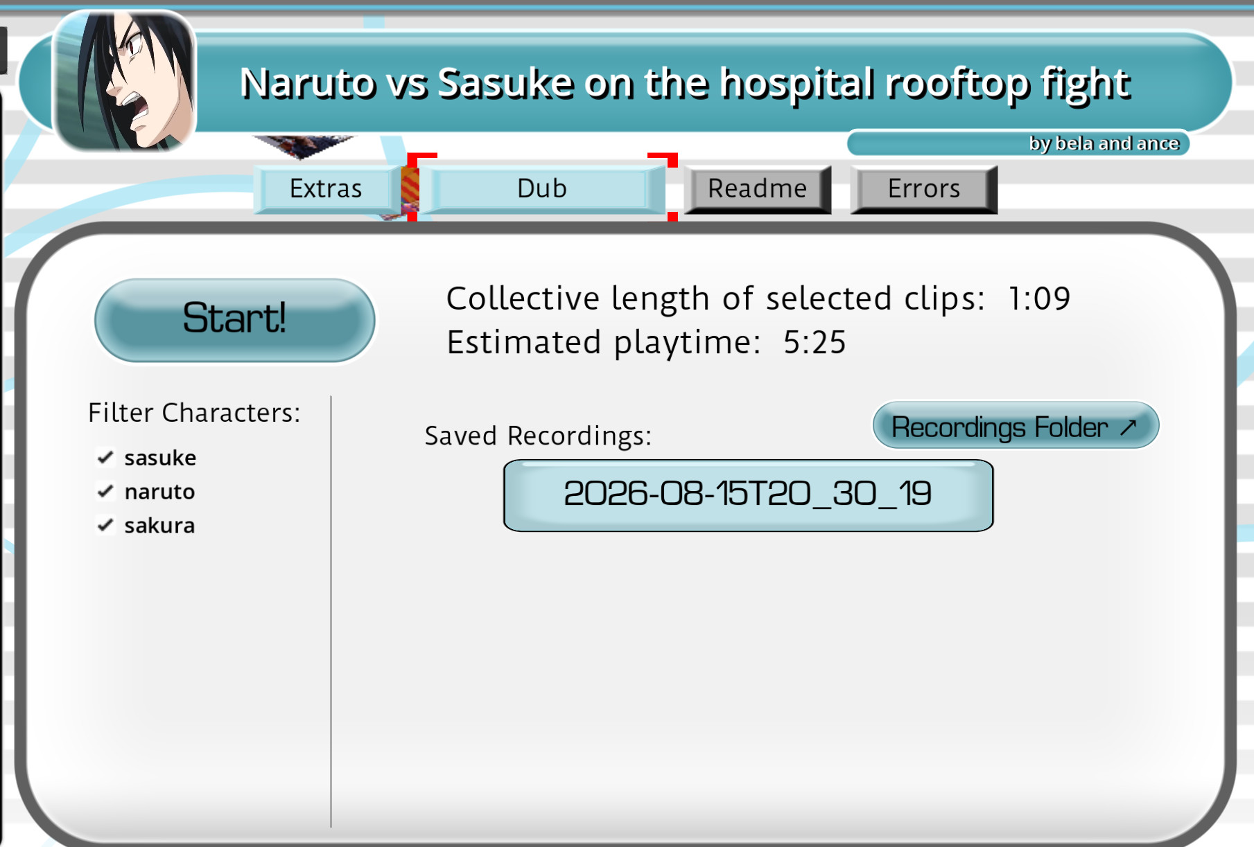 Preview 2 for naruto and sasuke rooftop fight