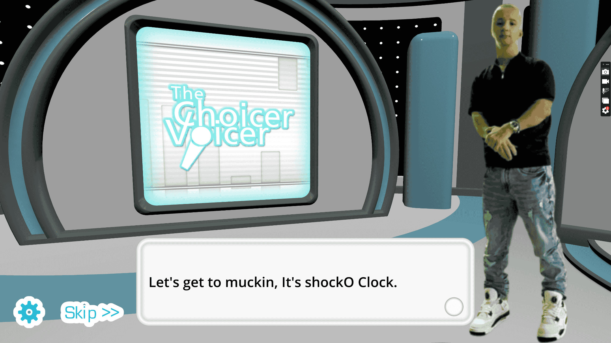 Screenshot of Jshock Judges and Host