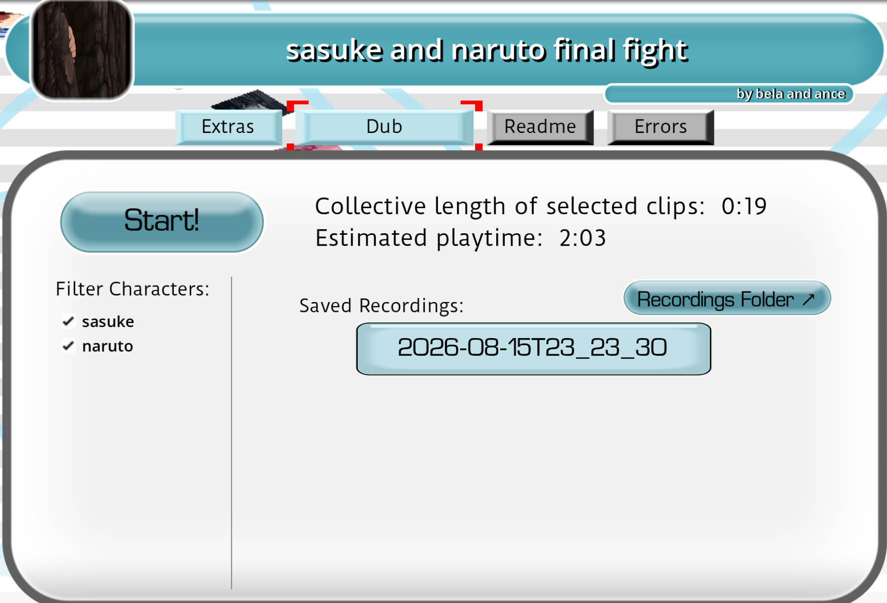 Preview 2 for naruto and sasuke final fight