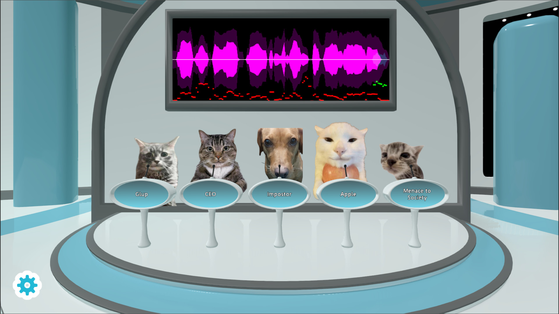 Screenshot of Silly Cats Judges