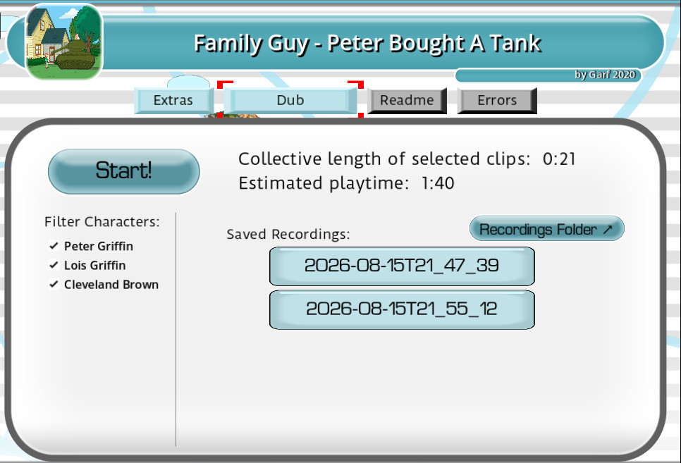 Screenshot of Family Guy - Peter Bought A Tank