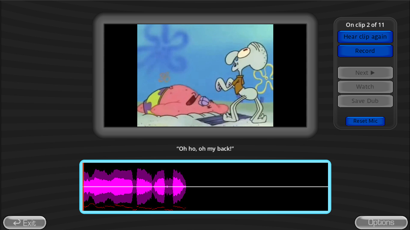 Preview 2 for Squidward throws out his back (DUB)