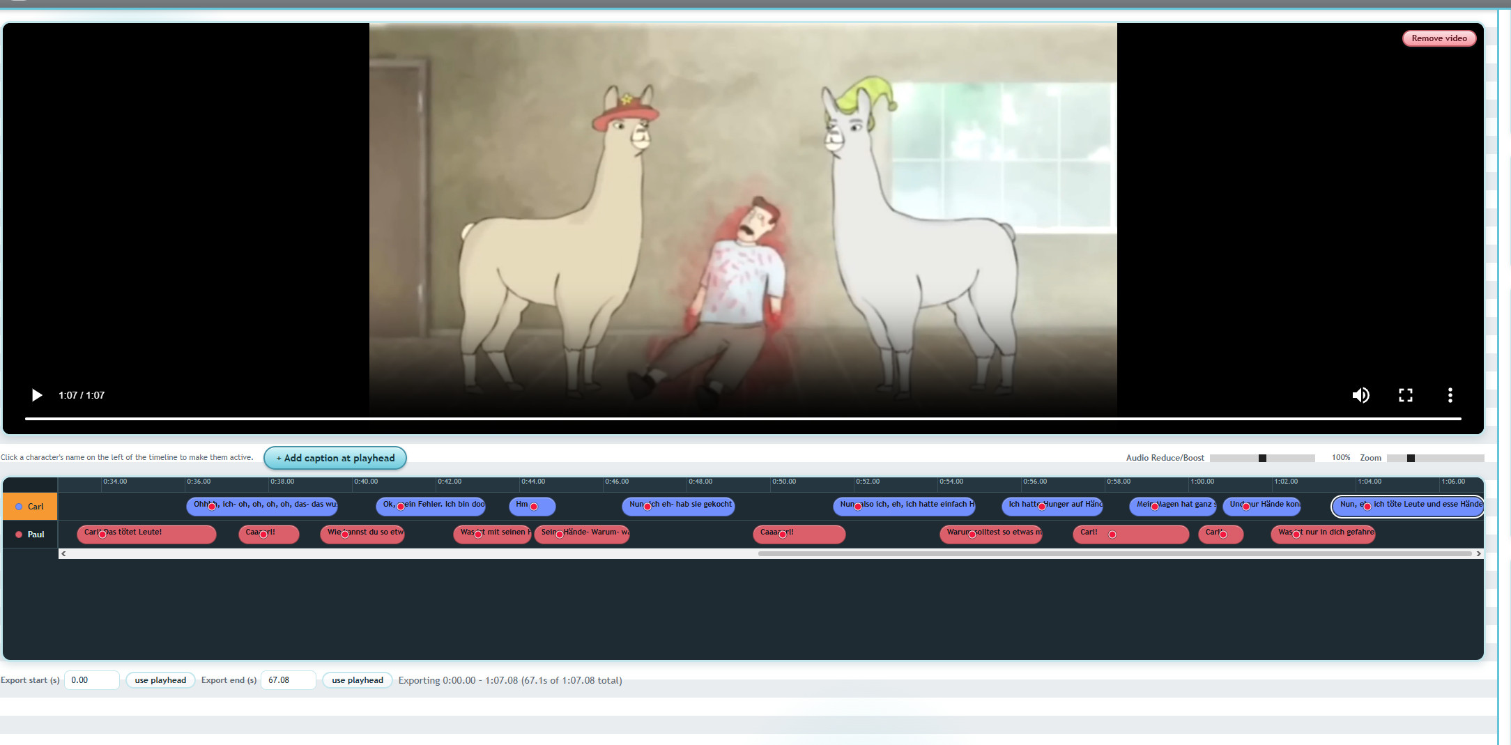 Preview 2 for Lamas mit Hüten - Teil 1 (DE)