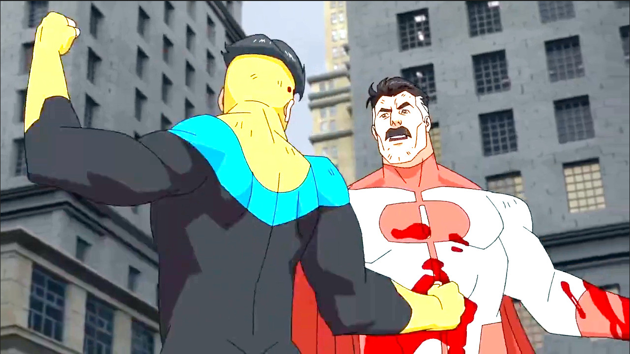 Screenshot of Invincible vs Omni-man pt3