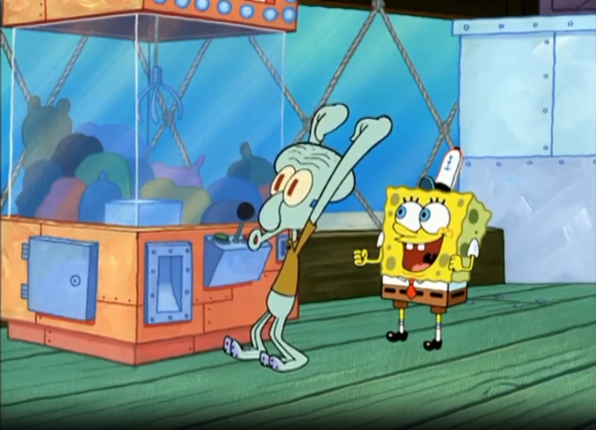 Screenshot of Spongebob Squarepants - Squidward the Sore Winner
