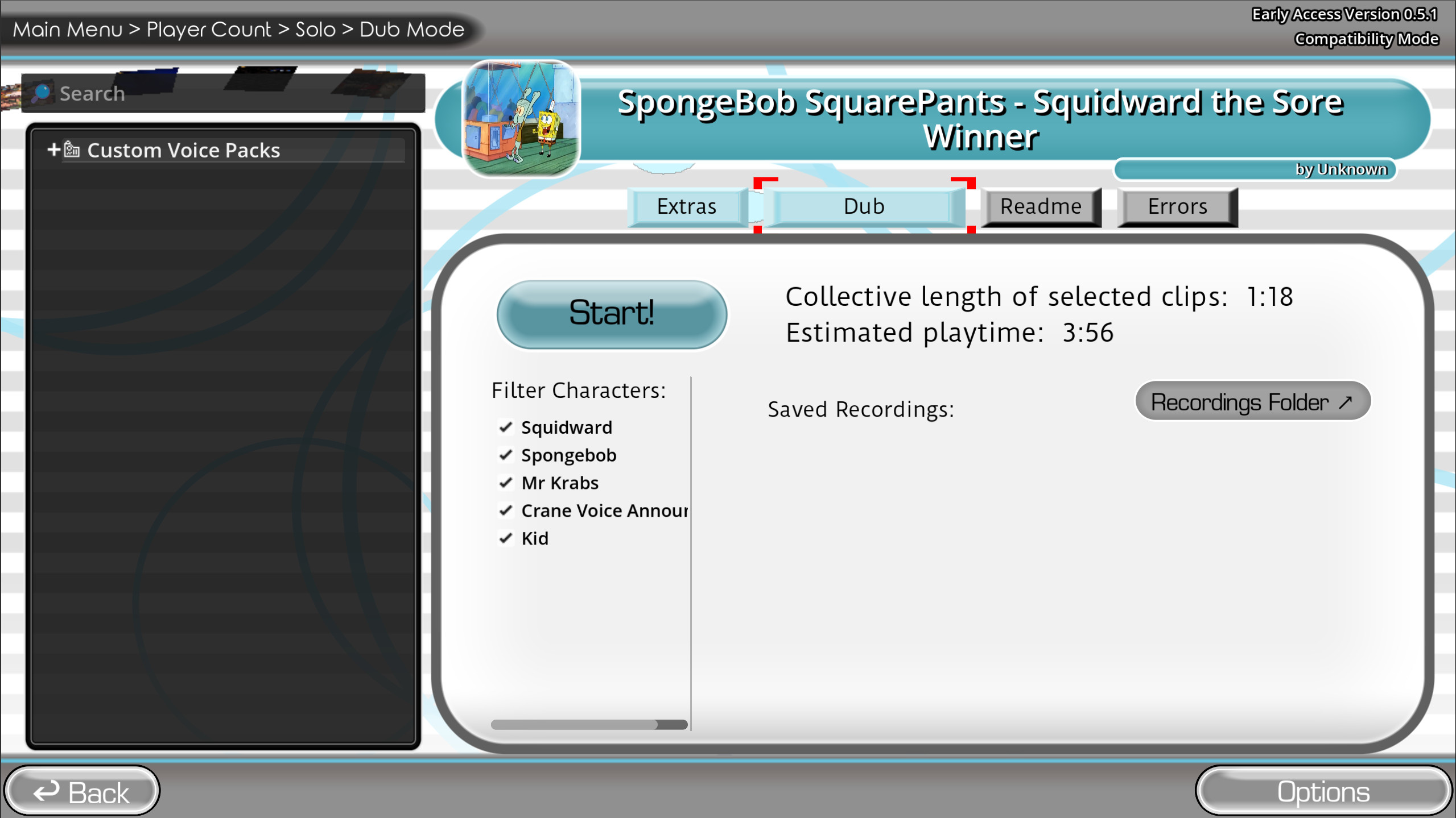 Preview 2 for Spongebob Squarepants - Squidward the Sore Winner