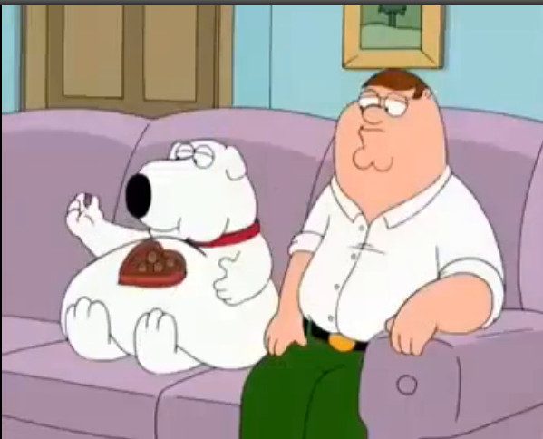 Screenshot of Brian Loves Chocolate| Family Guy(DUB)