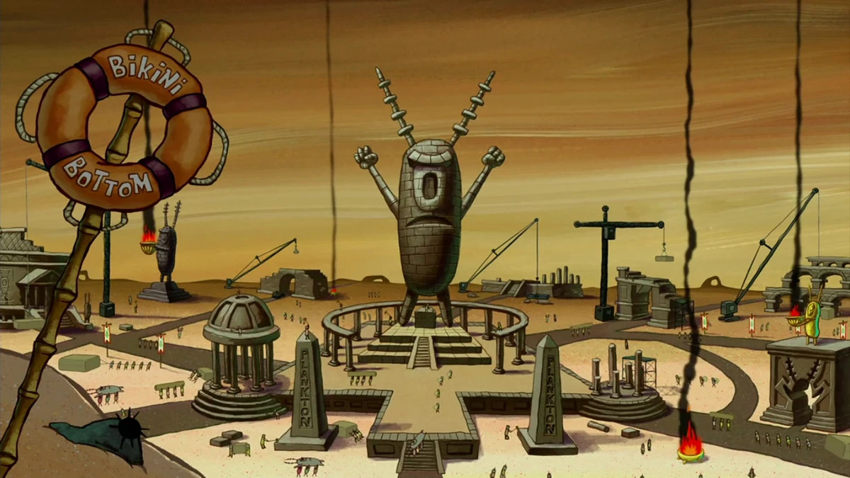 Screenshot of SpongeBob SquarePants Movie - Planktopolis