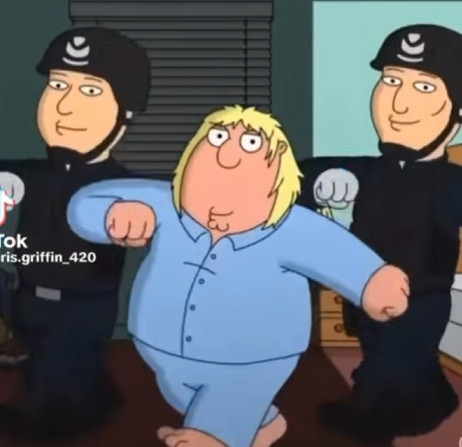 Screenshot of Family Guy Tiktok China Police [DUB MODE] (FIXED)