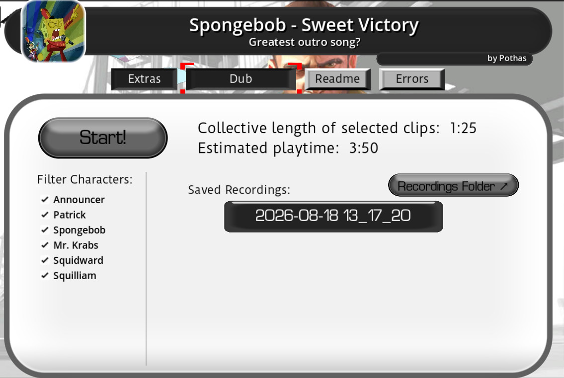 Preview 2 for Spongebob - Sweet Victory