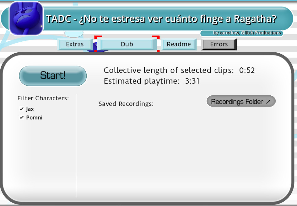 Preview 3 for TADC - ¿No te estresa ver cuánto finge a Ragatha?