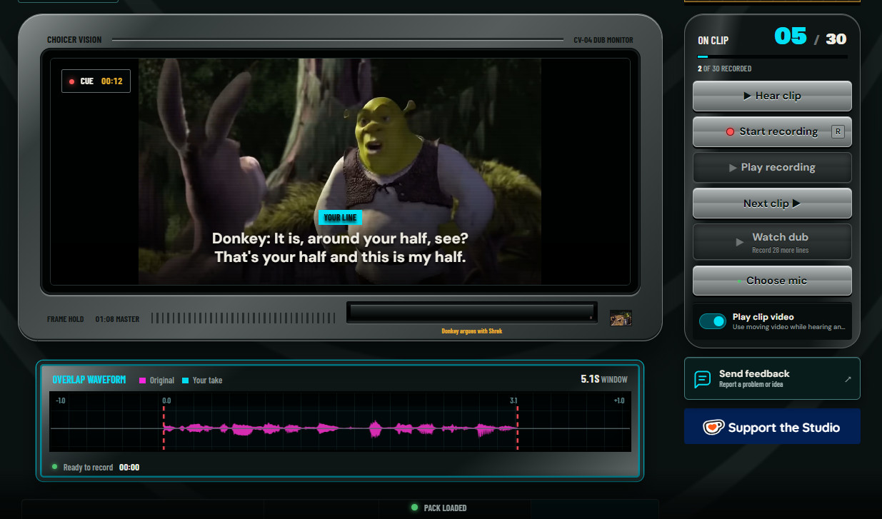 Preview 3 for Shrek & Donkey — Swamp Argument [DUB]