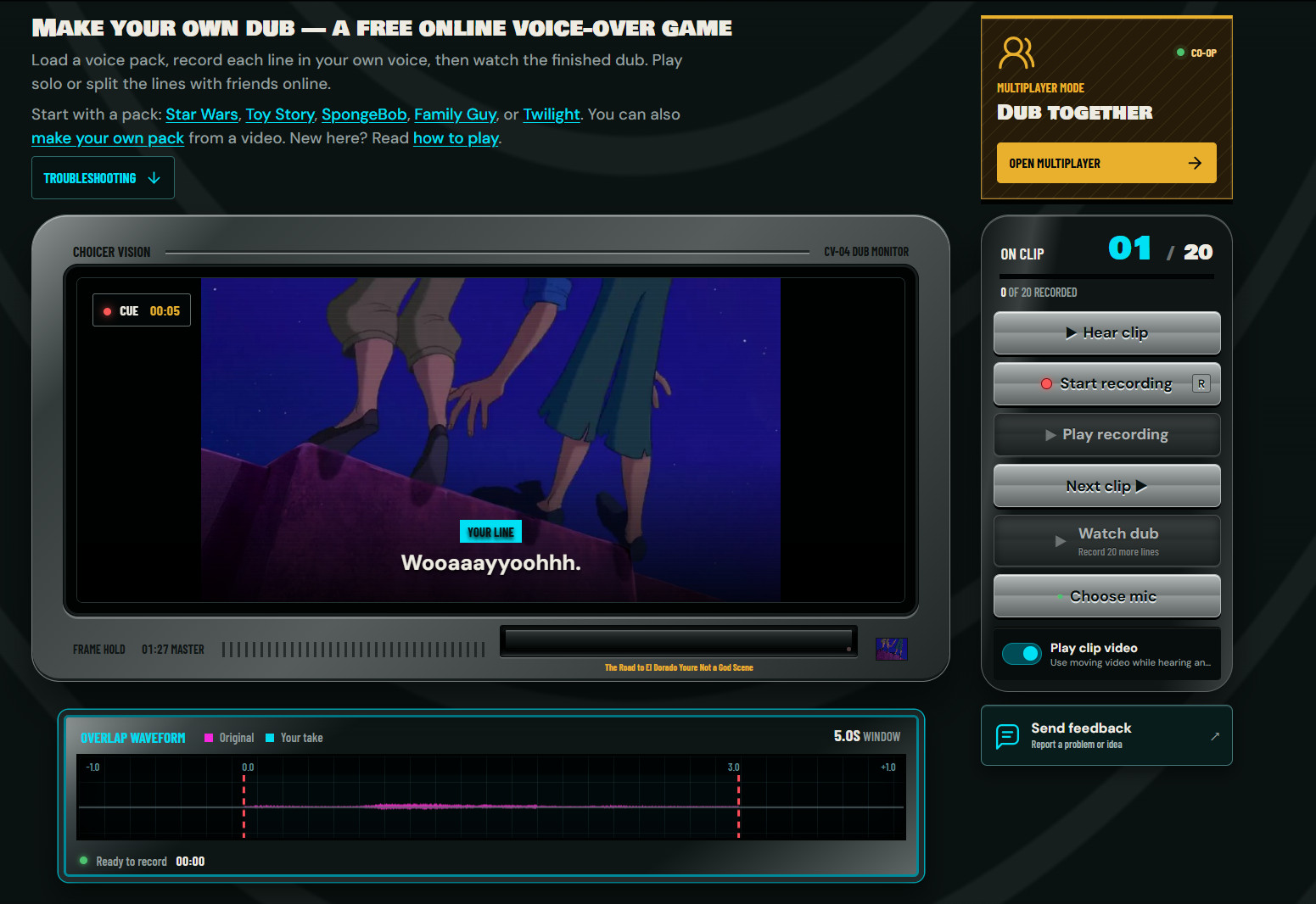 Screenshot of The Road to El Dorado - You're Not a God Scene
