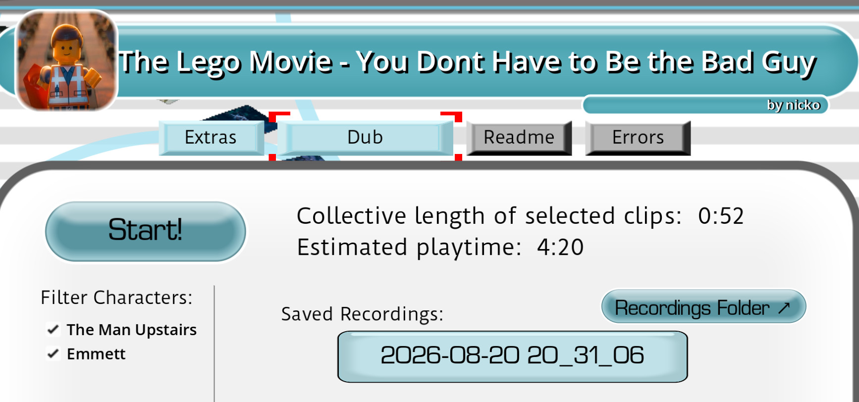 Preview 2 for The Lego Movie - You don't have to be the bad guy