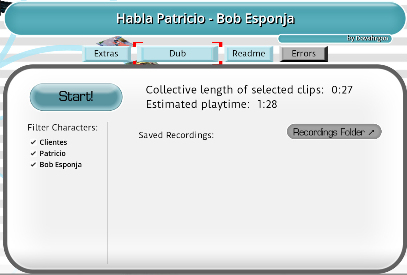 Preview 2 for Habla Patricio - Bob Esponja